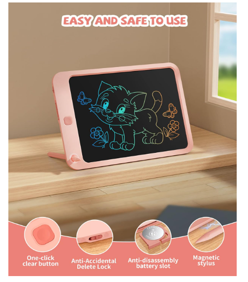 Toys for Girls Boys, Colorful Doodle Board Drawing Tablet - Toys Winner