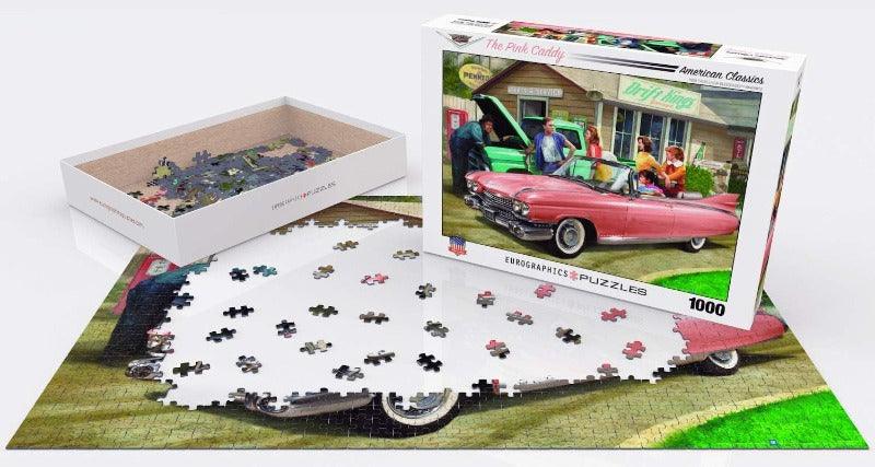 The Pink Caddy Puzzle - 1000 Pieces - Toys Winner