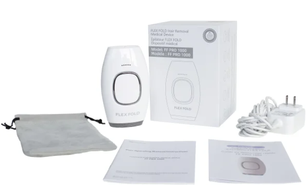 Flex Fold Pro 1000 IPL Medical Certified Hair Removal Device - Toys Winner