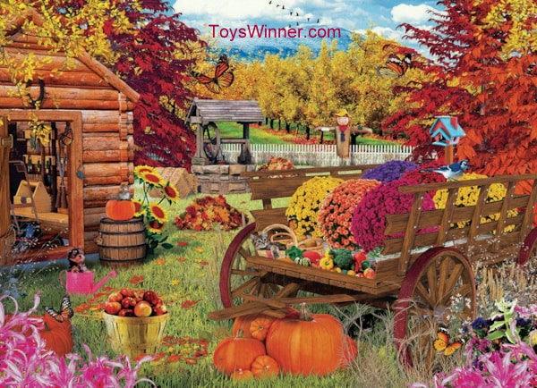 Autumn Garden - 1000-Pieces Puzzle 1, eurographics