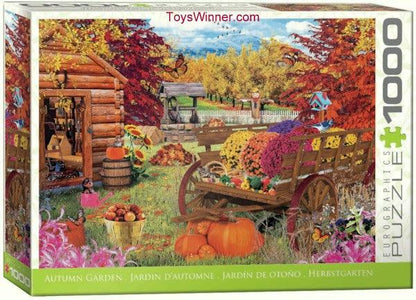 Autumn Garden - 1000-Pieces Puzzle 3, eurographics