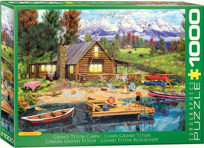 Grand Teton Puzzle Eurographics, puzzle, jigsaw