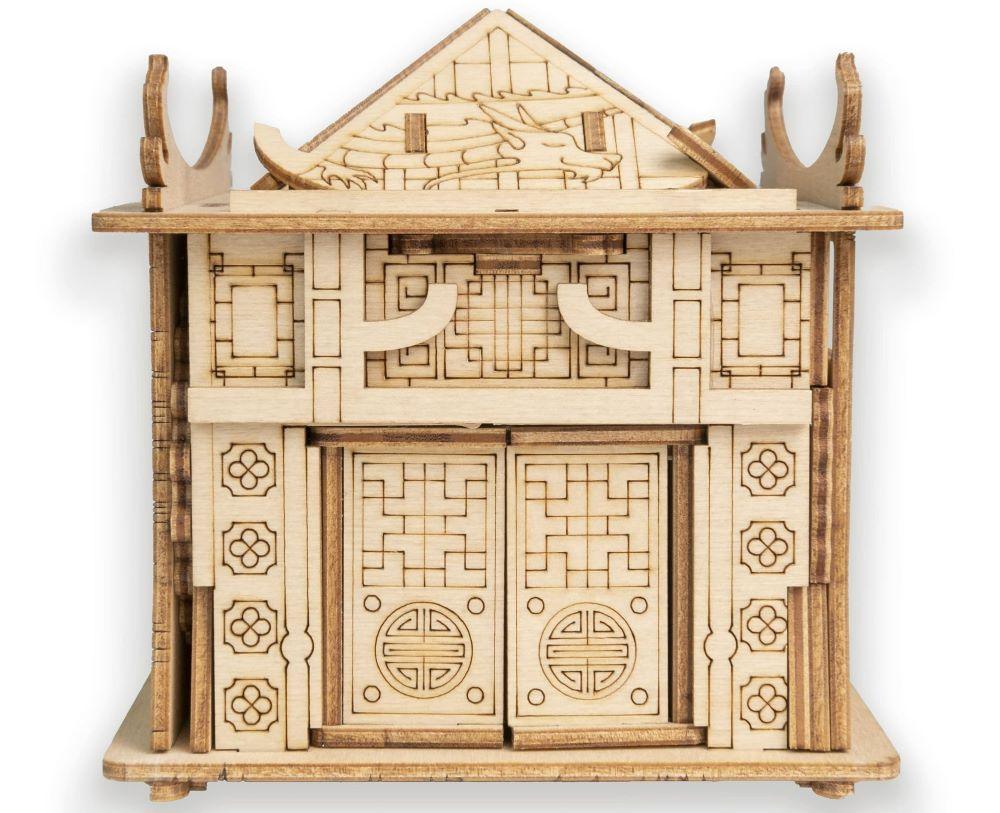 house of the dragon, puzzle, game, wooden, esc welt