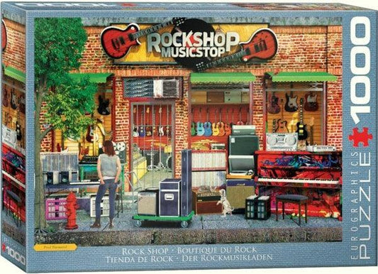 Rock Shop Puzzle - 1000 Pieces-2, eurographics, puzzle