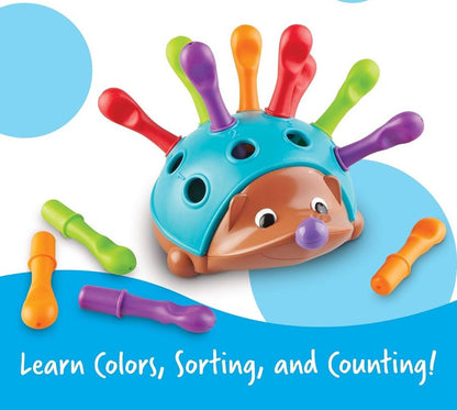 Discover developmental fun with Spike The Fine Motor Hedgehog – Educational Toys for Toddlers, Ages 18 months+. Enhance fine motor skills, color recognition, and cognitive abilities with this inclusive and engaging toy from Learning Resources. Order now for a world of educational play