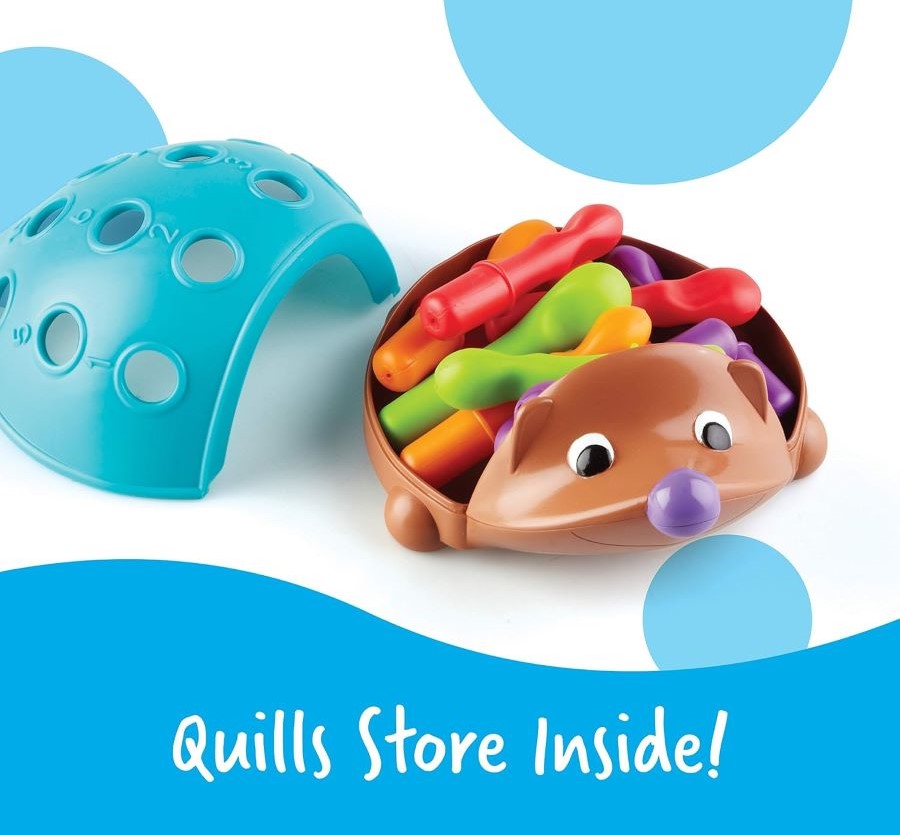 Discover developmental fun with Spike The Fine Motor Hedgehog – Educational Toys for Toddlers, Ages 18 months+. Enhance fine motor skills, color recognition, and cognitive abilities with this inclusive and engaging toy from Learning Resources. Order now for a world of educational play