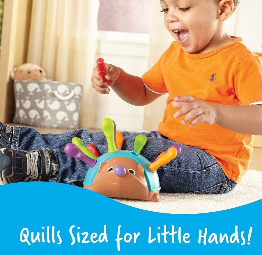 Discover developmental fun with Spike The Fine Motor Hedgehog – Educational Toys for Toddlers, Ages 18 months+. Enhance fine motor skills, color recognition, and cognitive abilities with this inclusive and engaging toy from Learning Resources. Order now for a world of educational play