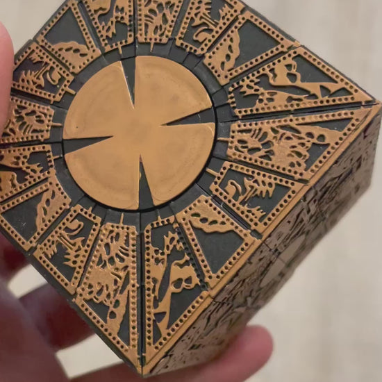 Hellraiser Cube Puzzle Box - Magic Cube - Lock Puzzle - 3d cube puzzle