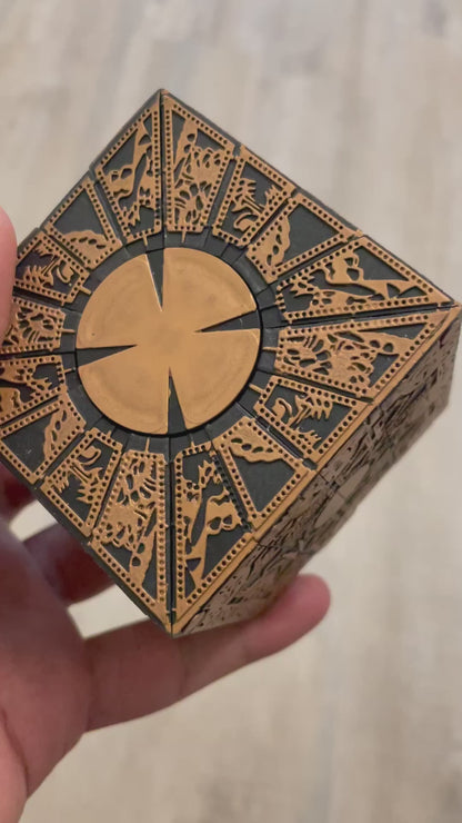 Hellraiser Cube Puzzle Box - Magic Cube - Lock Puzzle - 3d cube puzzle