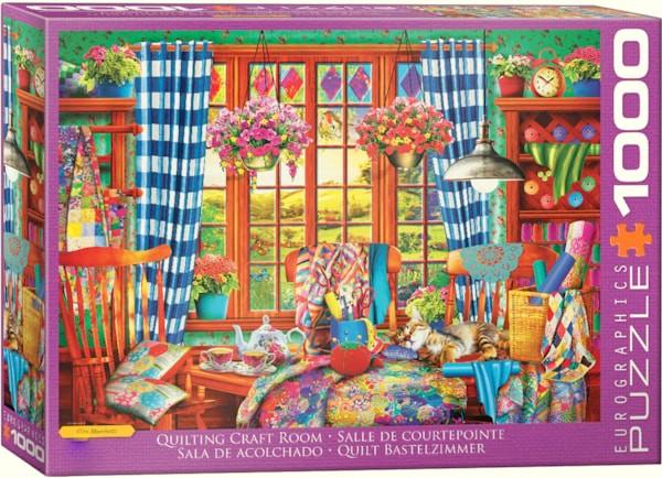 quilting craft room puzzle 1000 pieces 3, eurographics